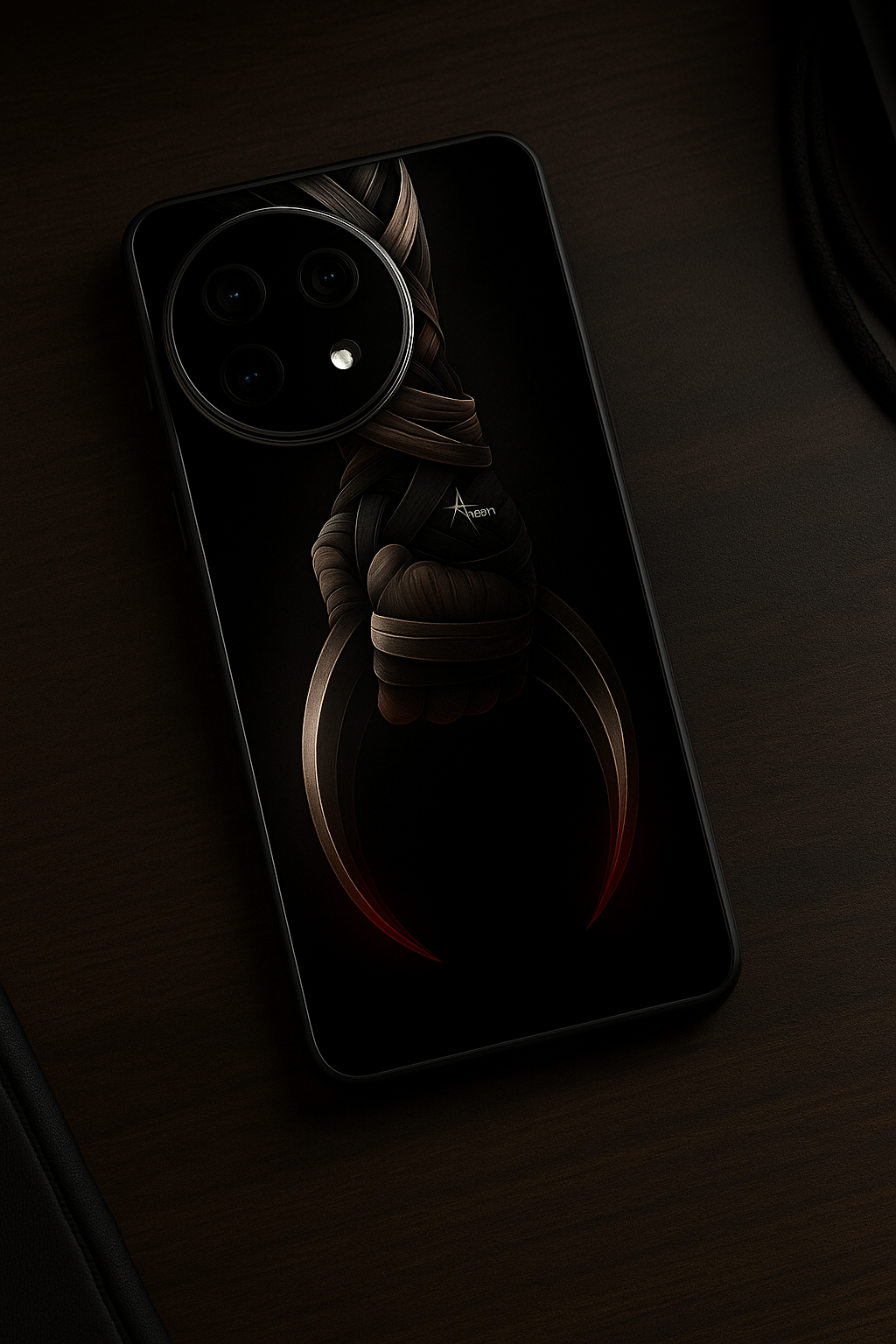 Shadowfang Premium Glass Back Cover For One Plus 13, 12, 11, 10, Nord Series The Case & Co