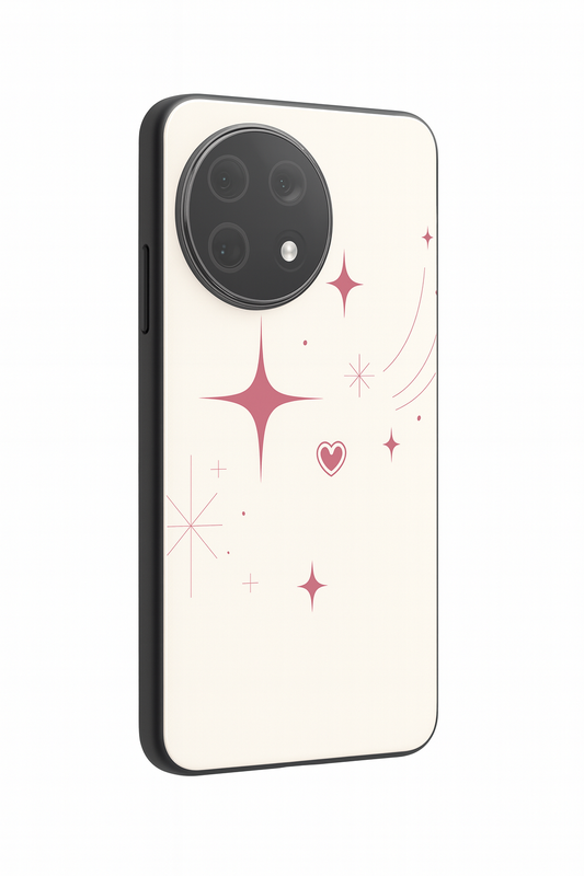 Starry Bliss Premium Glass Back Cover For One Plus 13, 12, 11, 10, Nord Series The Case & Co