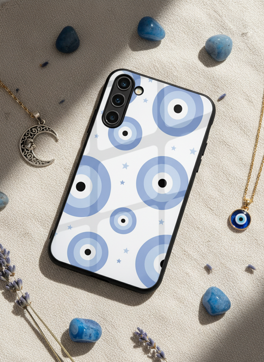 Eye Of Protection OG Premium Glass Back Cover For Galaxy S, A, M & F Series