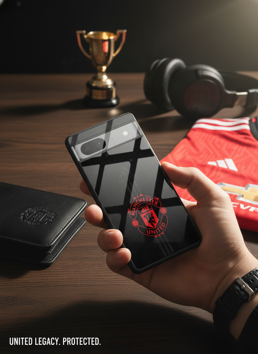 Dark Mode FC Premium Glass Back Cover For Google Pixel 7,8,9,10 Series