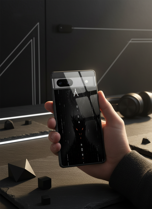 Oblivion Eyes Premium Glass Back Cover For Google Pixel 7,8,9,10 Series