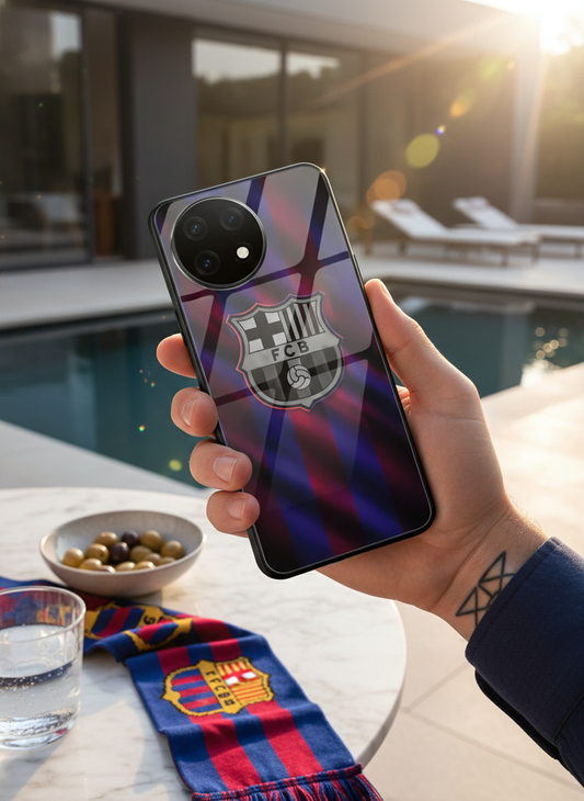 Royal Rivalry Premium Glass Back Cover For One Plus 13, 12, 11, 10, Nord Series