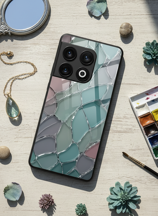 Ocean Glaze Glass Back Cover For One Plus 13, 12, 11, 10, Nord Series