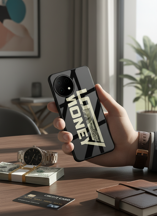 RichVibe Premium Glass Back Cover For One Plus 13, 12, 11, 10, Nord Series