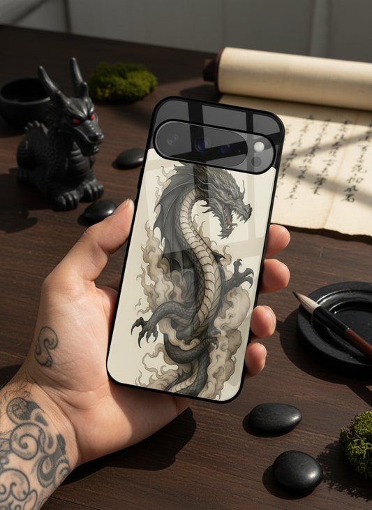 Dragon Premium Glass Back Cover For Google Pixel 7,8,9,10 Series