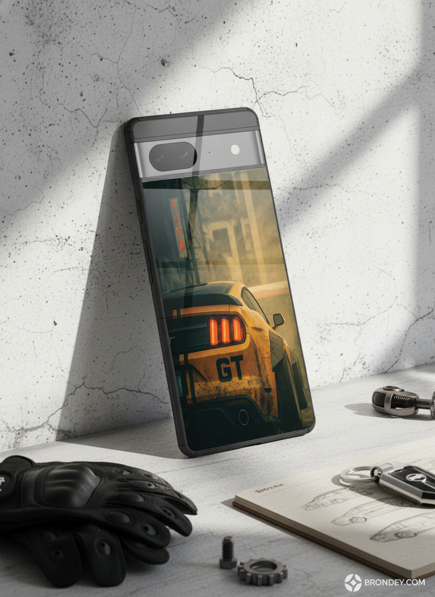 Road King Premium Glass Back Cover For Google Pixel 7,8,9,10 Series