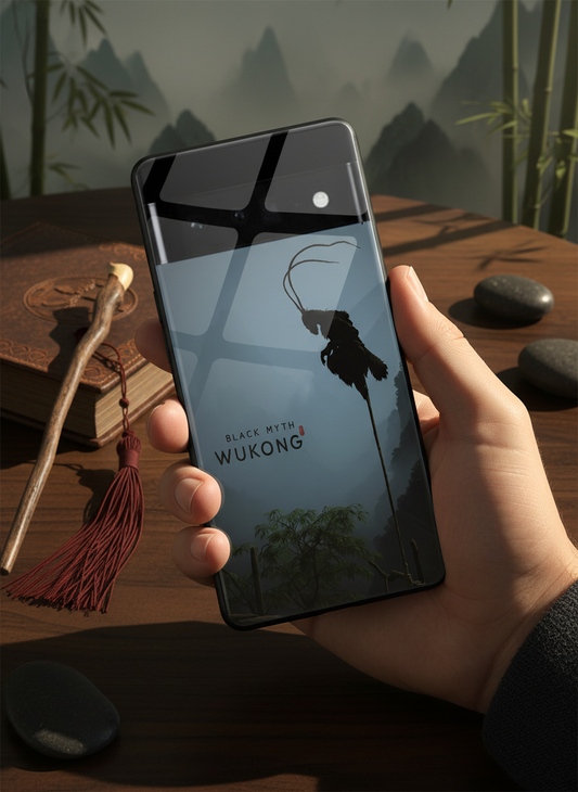 BMW-Black Myth Wukong Premium Glass Back Cover For Google Pixel 7,8,9,10 Series