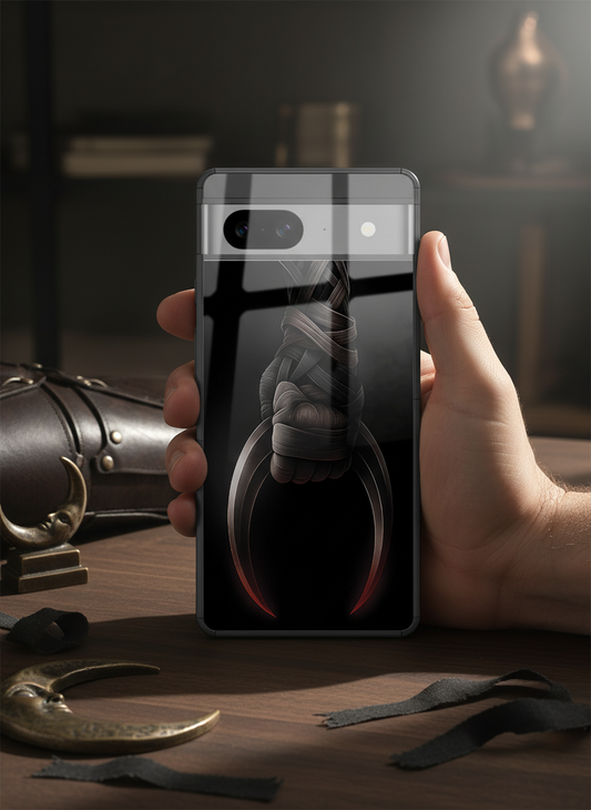 Shadowfang Premium Glass Back Cover For Google Pixel 7,8,9,10 Series