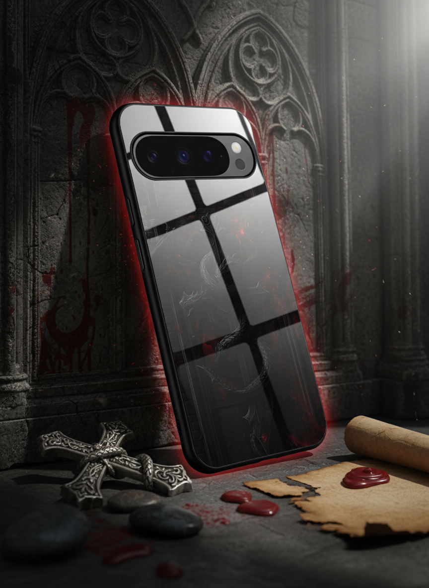 Drakonis Premium Glass Back Cover For Google Pixel 7,8,9,10 Series