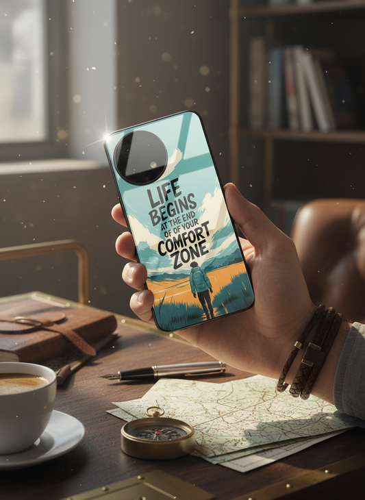 Beyond Limits Premium Glass Back Cover For One Plus 13, 12, 11, 10, Nord Series