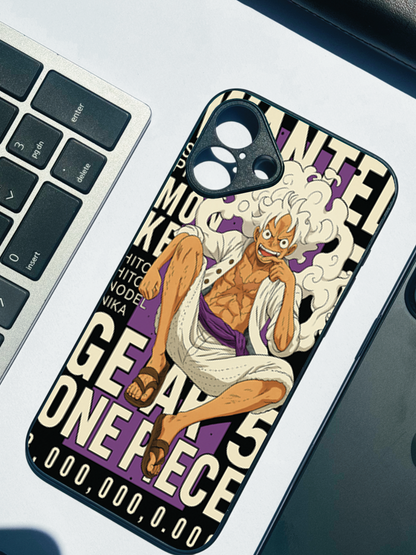 One Piece FAN Premium Glass Back Cover For iPhone 11,12,13,14,15,16 Models