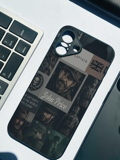 Captain’s Creed Premium Glass Back Cover For iPhone 11,12,13,14,15,16 Models