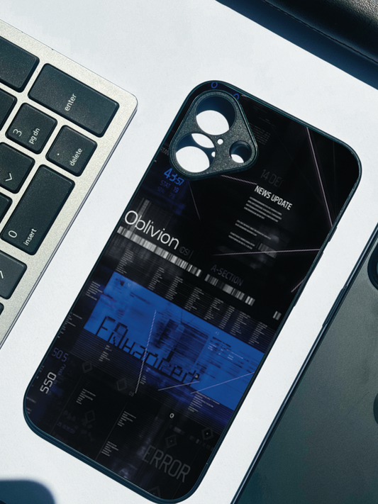 Hacker Premium Glass Back Cover For iPhone 11,12,13,14,15,16 Models