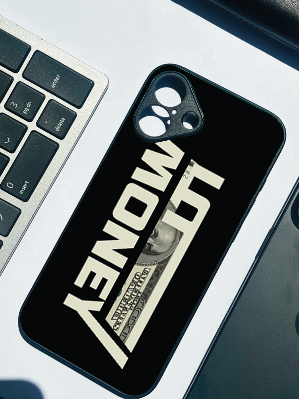 RichVibe  Premium Glass Back Cover For iPhone 11,12,13,14,15,16 Models