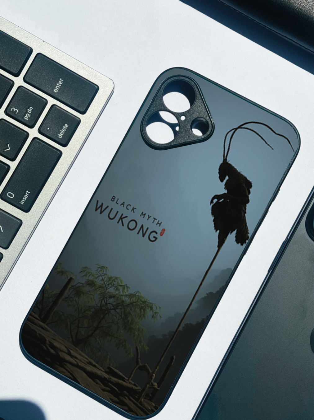 BMW -Black Myth Wukong Premium Glass Back Cover | iPhone 11,12,13,14,15,16 Models
