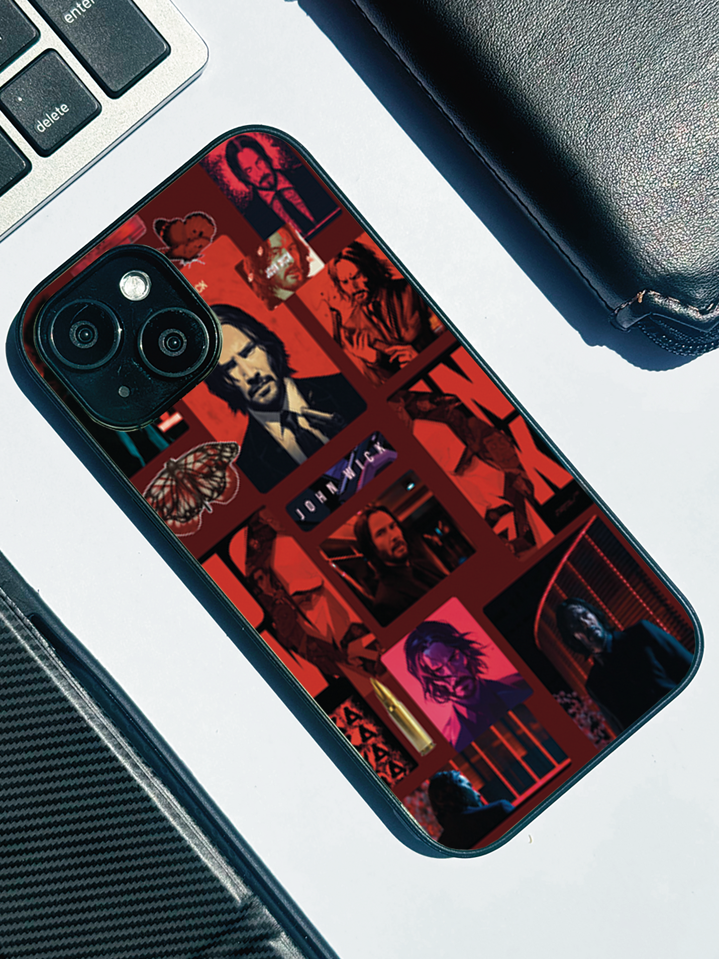 The Boogeyman Premium Glass Back Cover For iPhone 11,12,13,14,15,16 Models