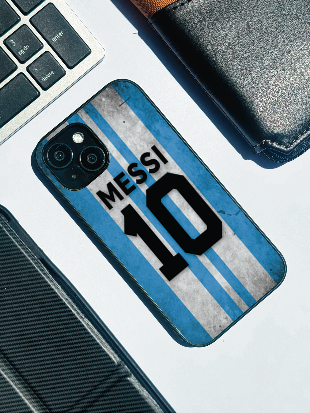 GOAT 10 Premium Glass Back Cover For iPhone 11,12,13,14,15,16 Models