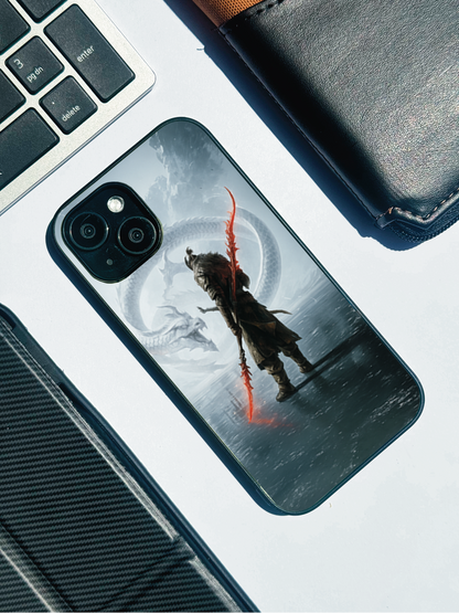 Lets Fight Premium Glass Back Cover For iPhone 11,12,13,14,15,16 Models