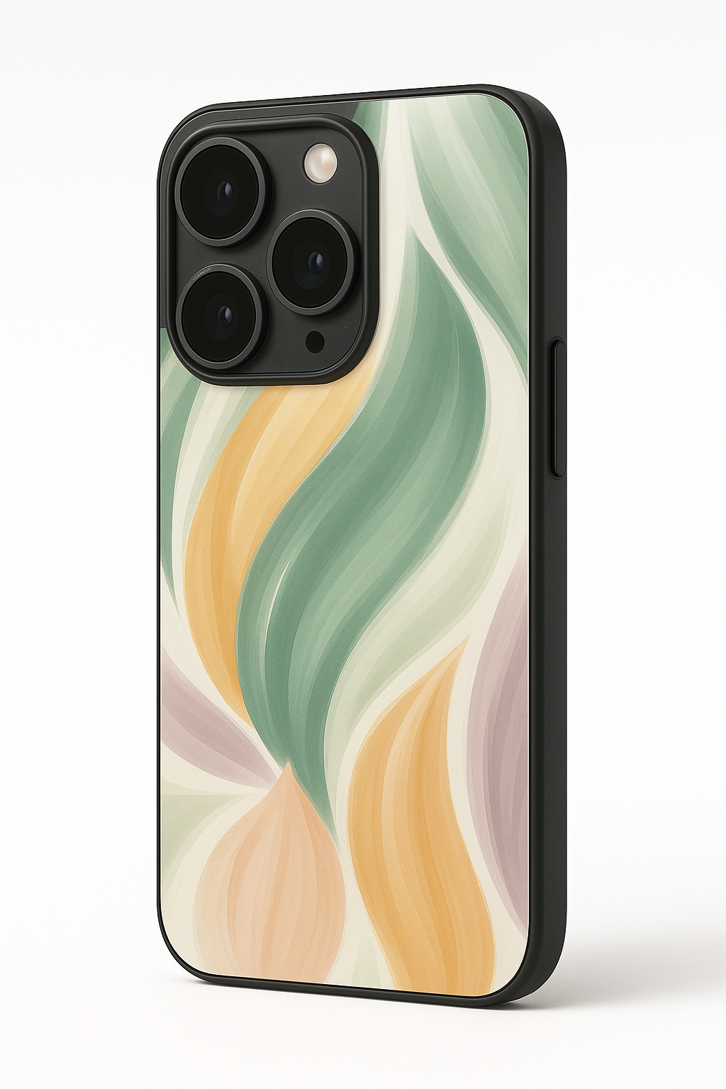 Artistic Touch Premium Glass Back Cover For iPhone 11,12,13,14,15,16 Models