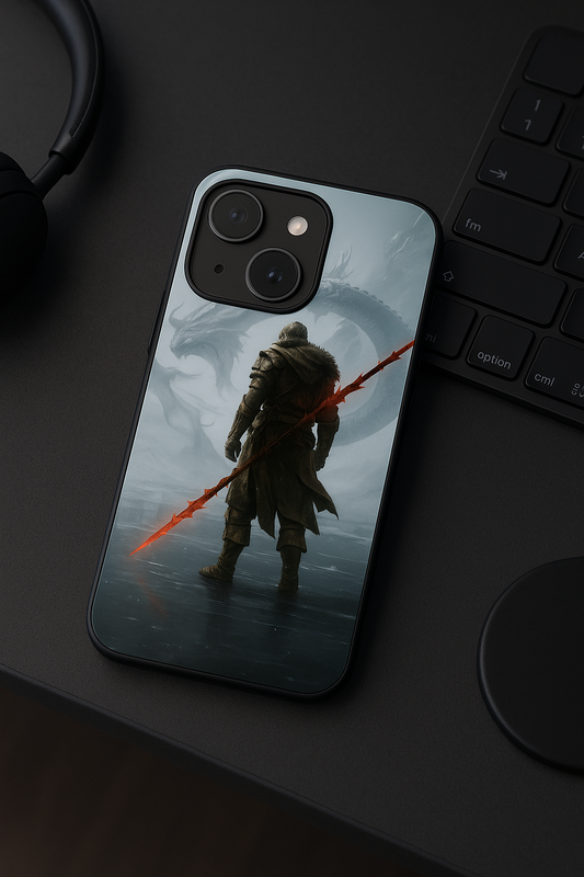 Lets Fight Premium Glass Back Cover For iPhone 11,12,13,14,15,16 Models