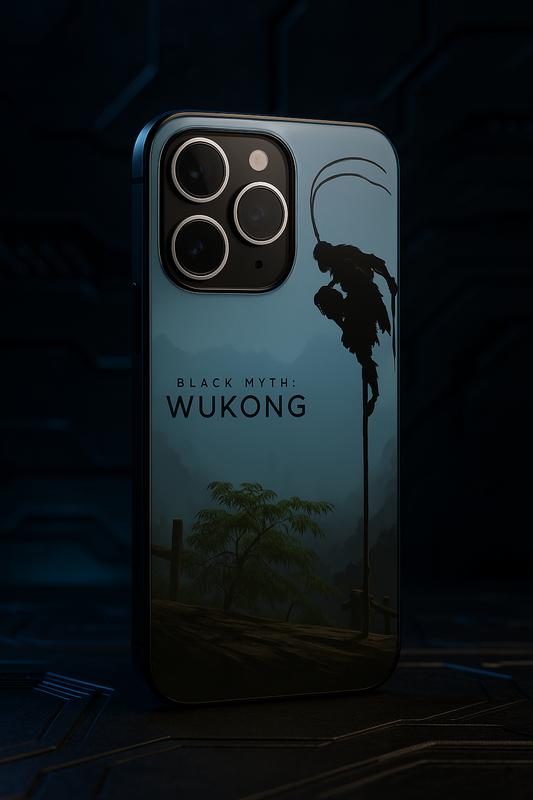 BMW -Black Myth Wukong Premium Glass Back Cover | iPhone 11,12,13,14,15,16 Models