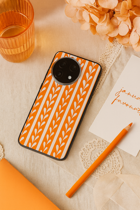 Heartvine Premium Glass Back Cover For One Plus 13, 12, 11, 10, Nord Series