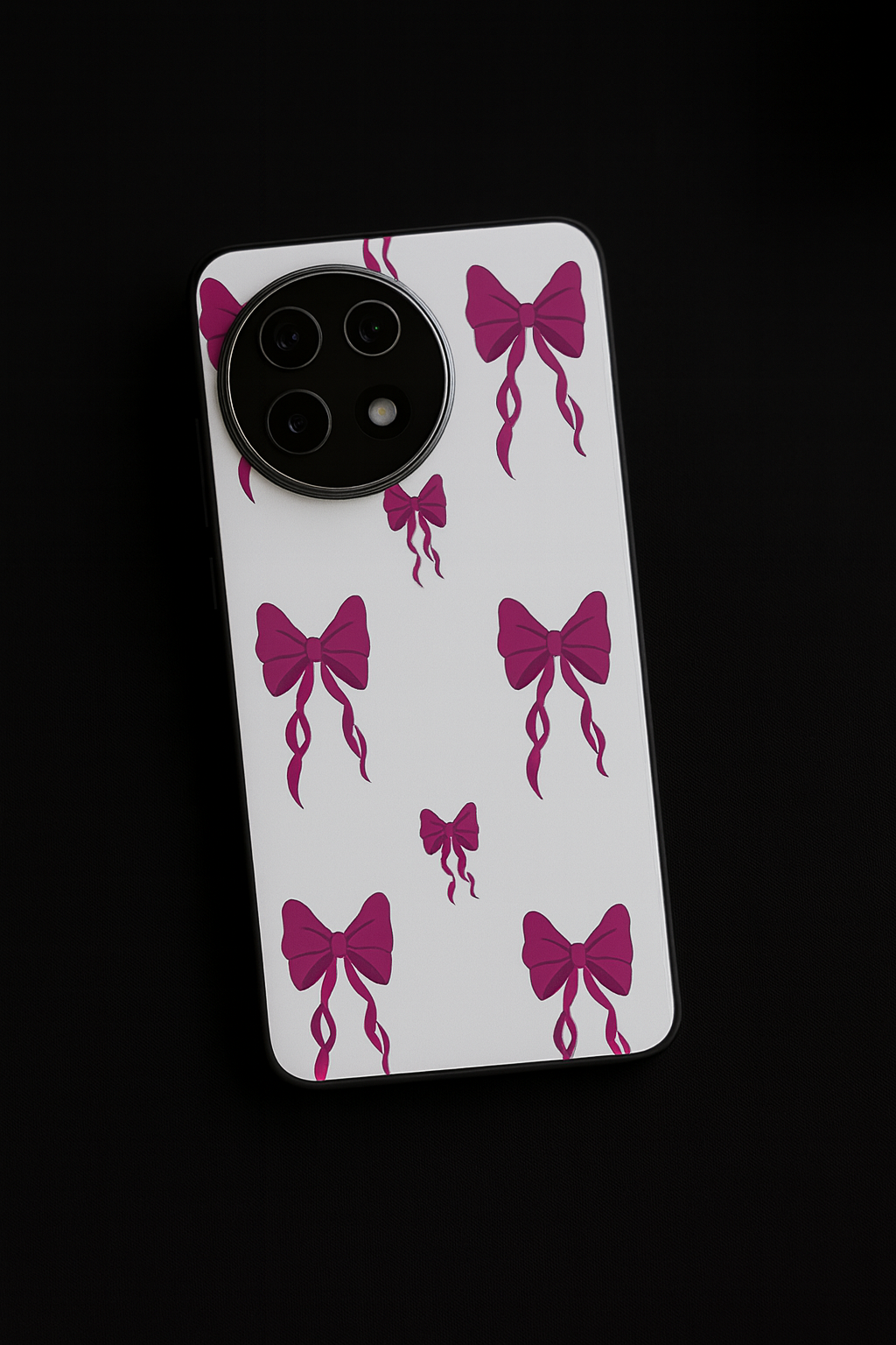 Purple Charm Premium Glass Back Cover For One Plus 13, 12, 11, 10, Nord Series