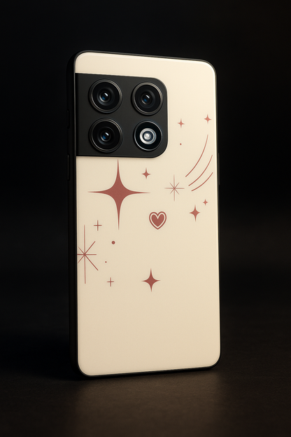 Starry Bliss Premium Glass Back Cover For One Plus 13, 12, 11, 10, Nord Series