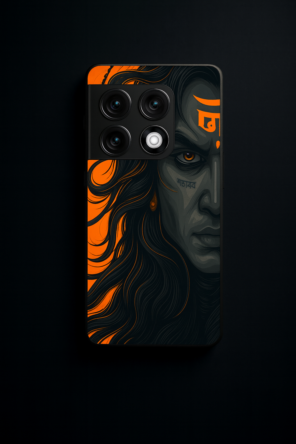 Aghora Veil Premium Glass Back Cover For One Plus 13, 12, 11, 10, Nord Series