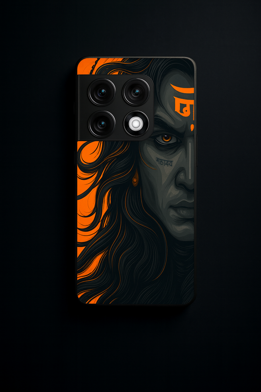 Aghora Veil Premium Glass Back Cover For One Plus 13, 12, 11, 10, Nord Series