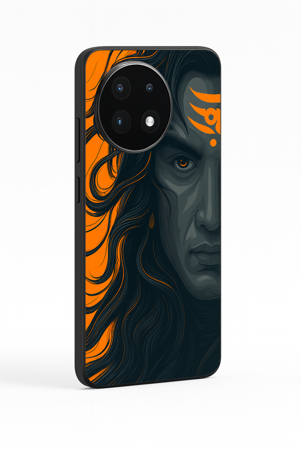 Aghora Veil Premium Glass Back Cover For One Plus 13, 12, 11, 10, Nord Series