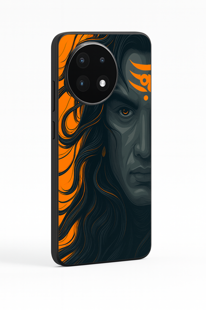 Aghora Veil Premium Glass Back Cover For One Plus 13, 12, 11, 10, Nord Series