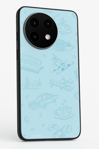 Lazy Latte Premium Glass Back Cover For One Plus 13, 12, 11, 10, Nord Series