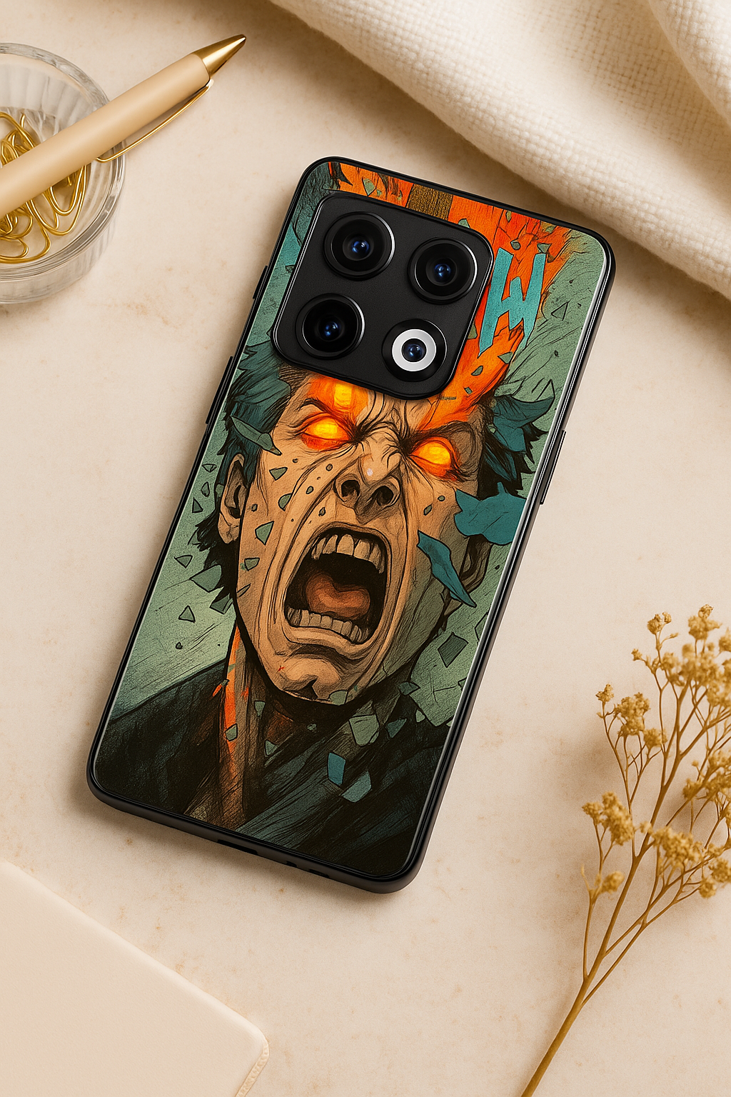 Home Lander Premium Glass Back Cover For One Plus 13, 12, 11, 10, Nord Series