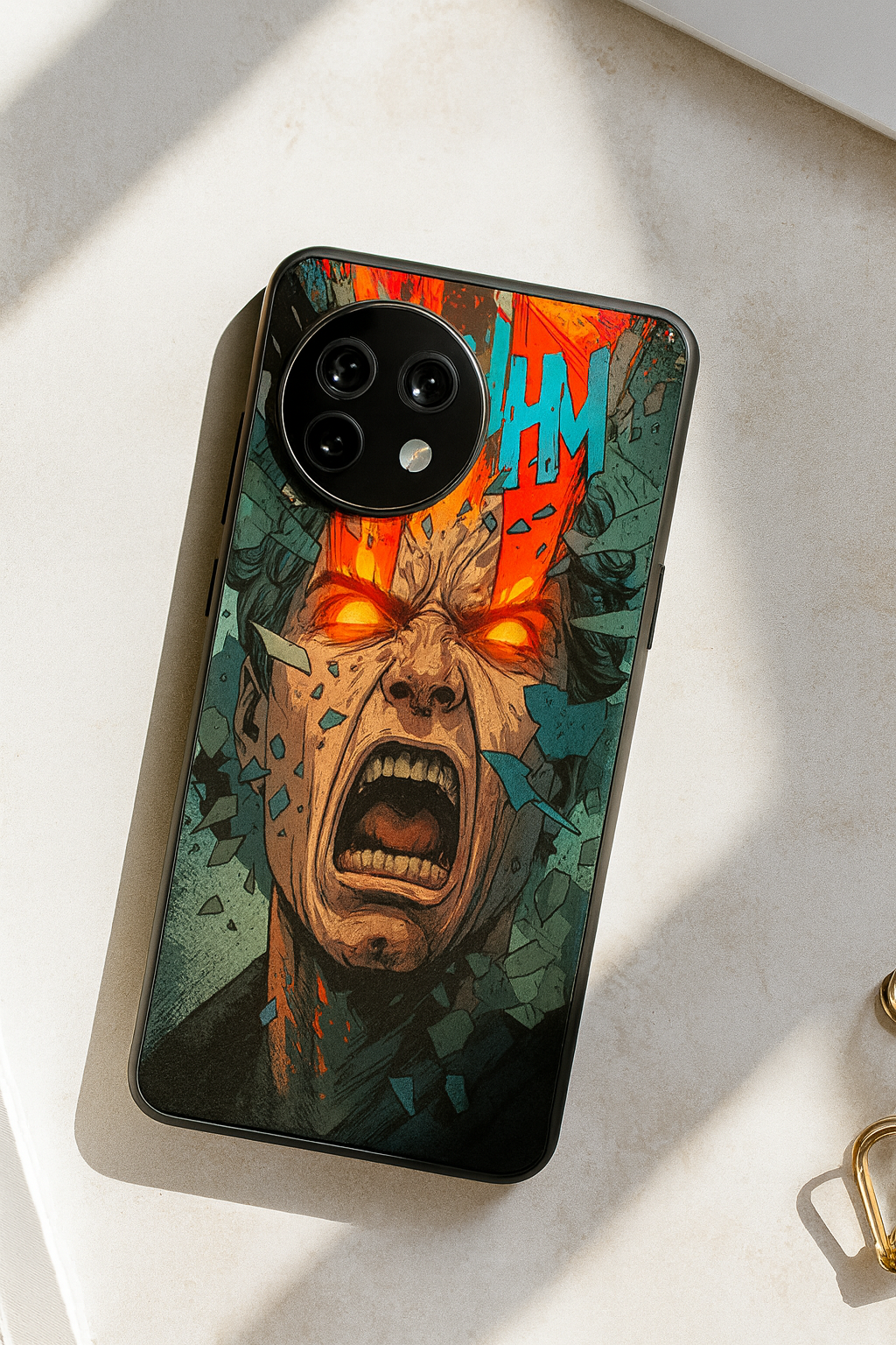 Home Lander Premium Glass Back Cover For One Plus 13, 12, 11, 10, Nord Series