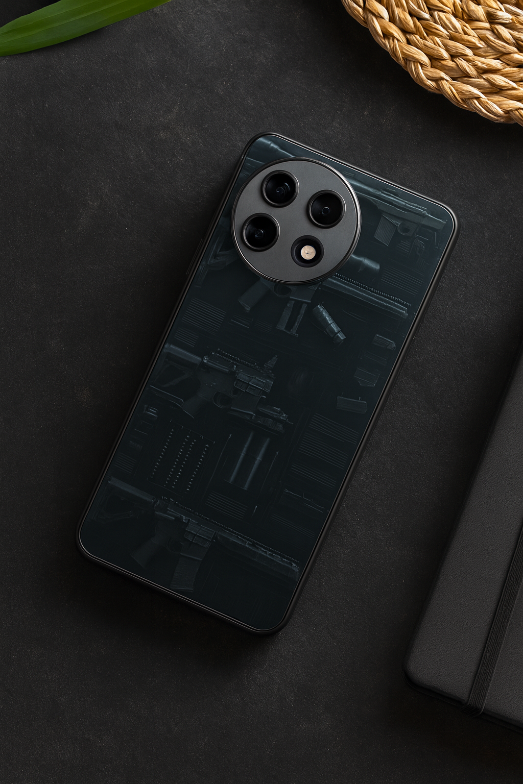 COD Guns Premium Glass Back Cover For One Plus 13, 12, 11, 10, Nord Series