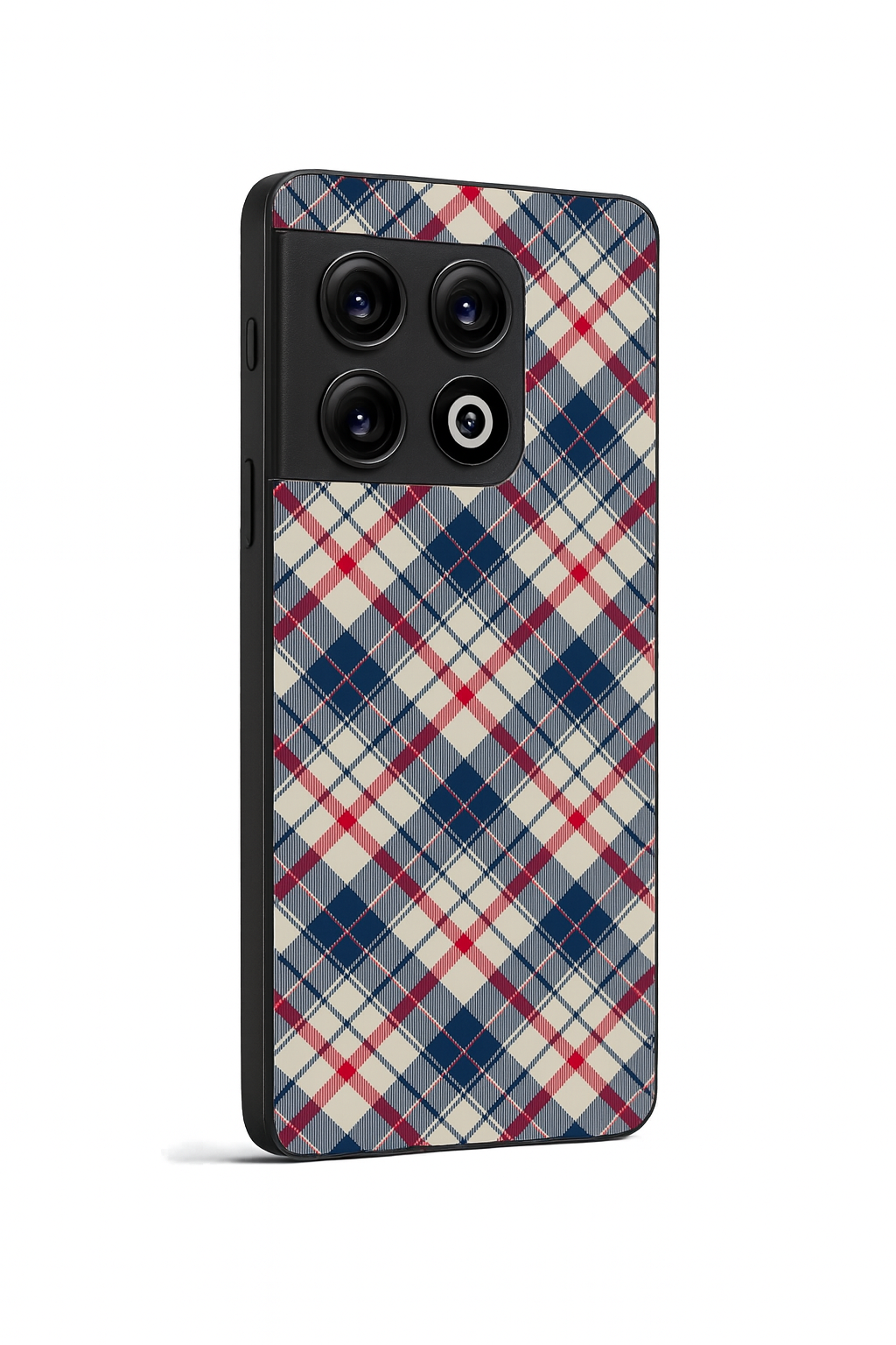 Plaid Perfection Glass Back Cover For One Plus 13, 12, 11, 10, Nord Series