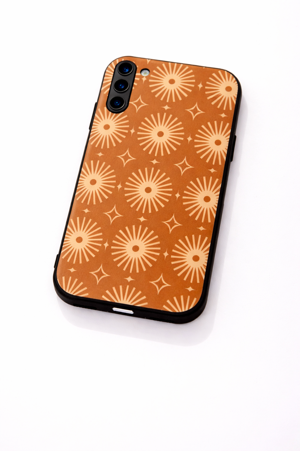 Aesthetic Sparkles Premium Glass Back Cover For Galaxy S, A, M & F Series