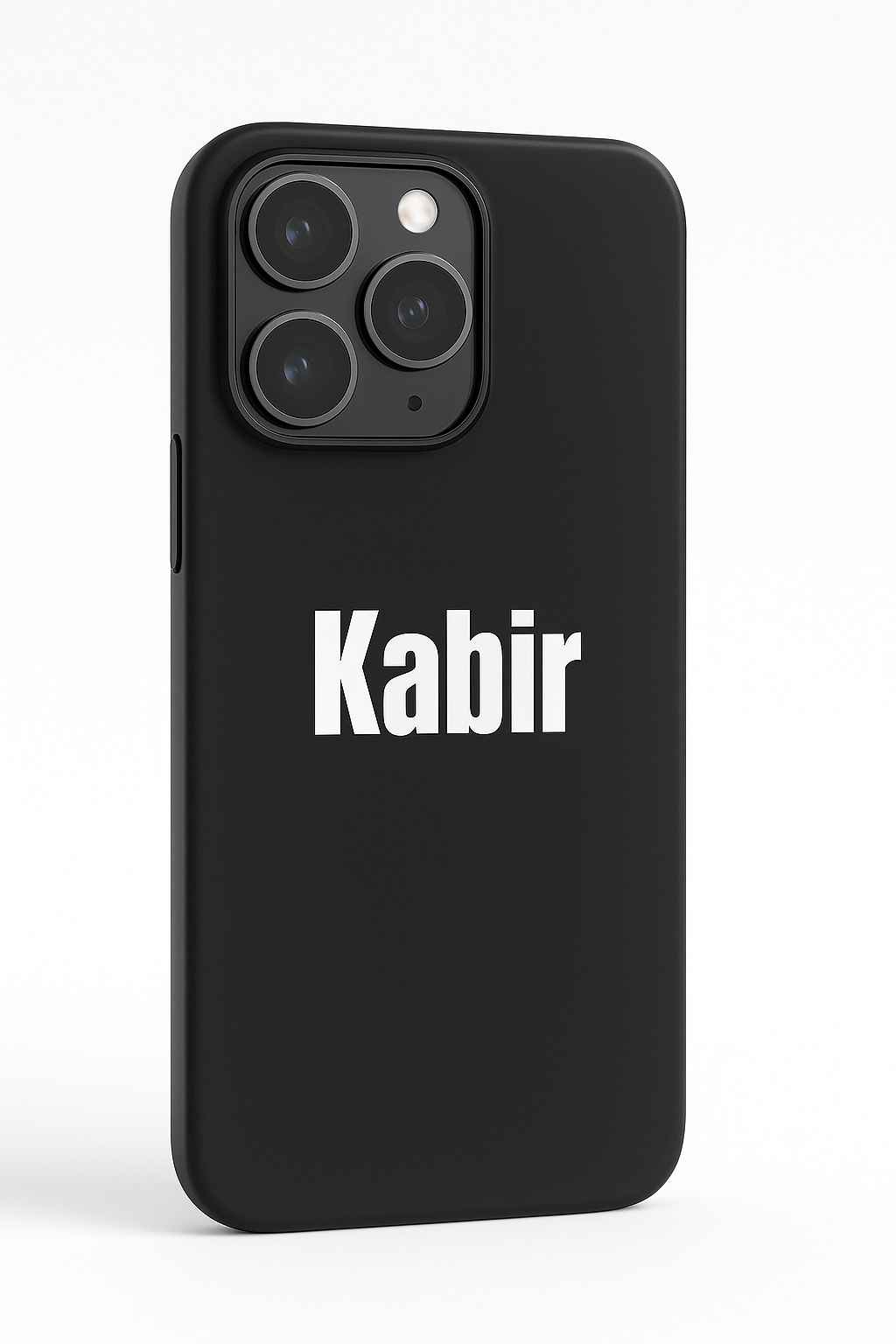 Minimal Luxe Personalised Name Premium Glass Back Cover For iPhone 11,12,13,14,15,16 Models