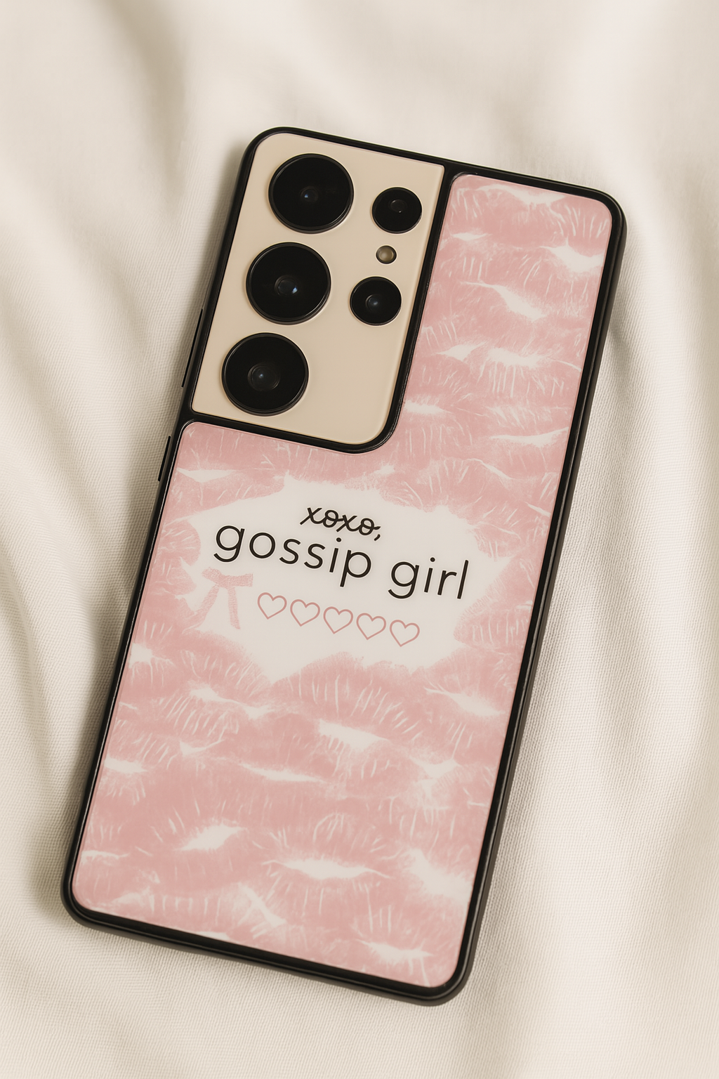 GOSSIP GIRL Blair’s Secret Premium Glass Back Cover For Galaxy S, A, M & F Series