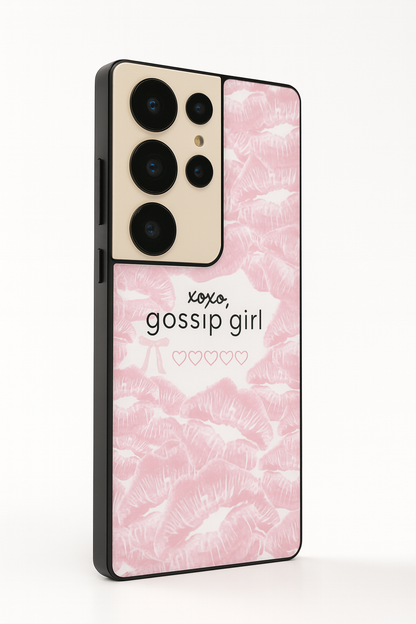 GOSSIP GIRL Blair’s Secret Premium Glass Back Cover For Galaxy S, A, M & F Series