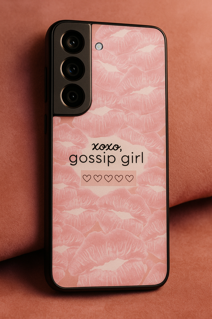 GOSSIP GIRL Blair’s Secret Premium Glass Back Cover For Galaxy S, A, M & F Series