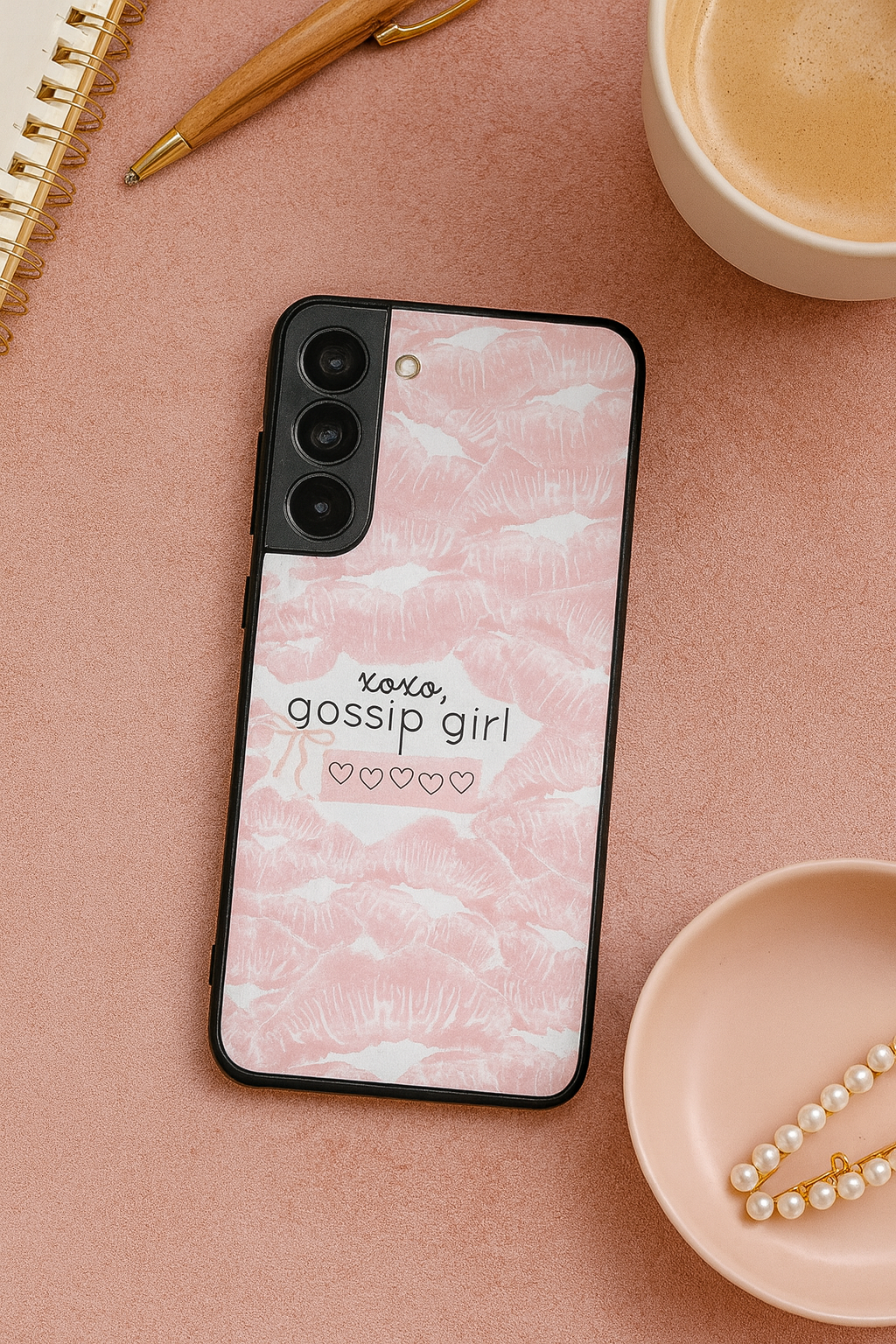 GOSSIP GIRL Blair’s Secret Premium Glass Back Cover For Galaxy S, A, M & F Series