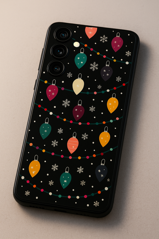 Balloons Abstract Premium Glass Back Cover For Galaxy S22, S23, S24, S25 Models