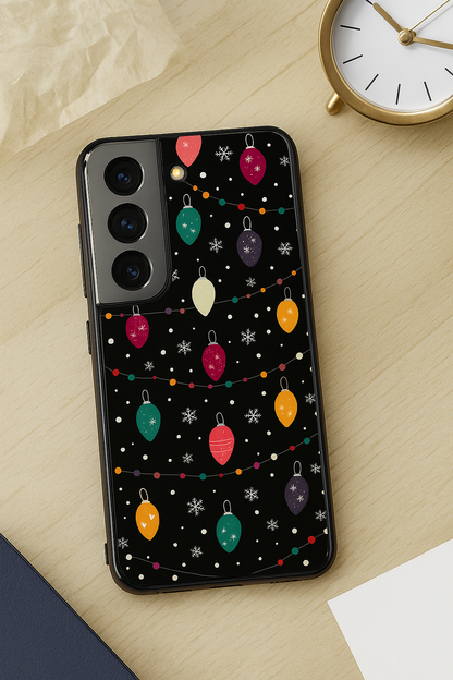 Balloons Abstract Premium Glass Back Cover For Galaxy S22, S23, S24, S25 Models