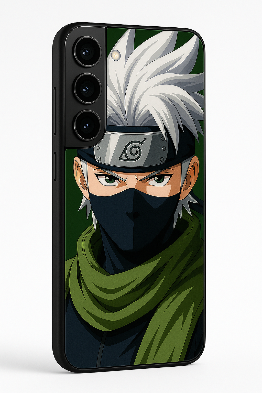 Kakashi Supremacy Premium Glass Back Cover For Galaxy S22, S23, S24, S25 Models