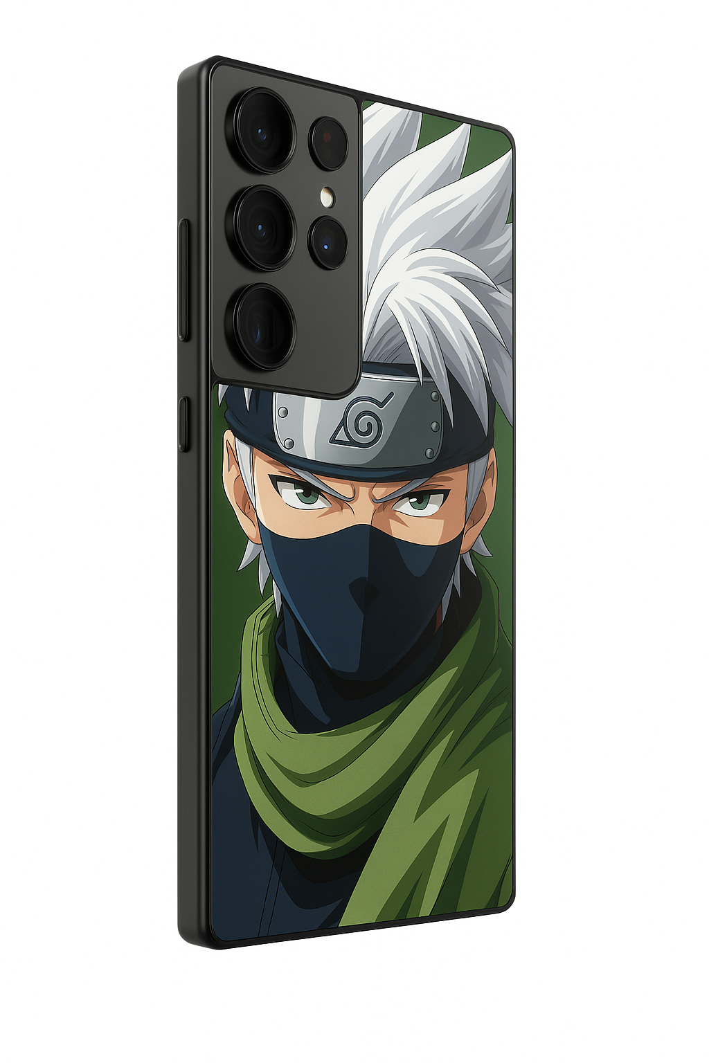Kakashi Supremacy Premium Glass Back Cover For Galaxy S22, S23, S24, S25 Models