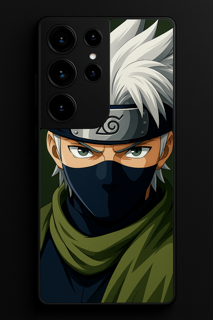 Kakashi Supremacy Premium Glass Back Cover For Galaxy S22, S23, S24, S25 Models