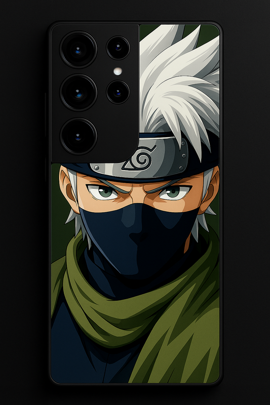 Kakashi Supremacy Premium Glass Back Cover For Galaxy S22, S23, S24, S25 Models