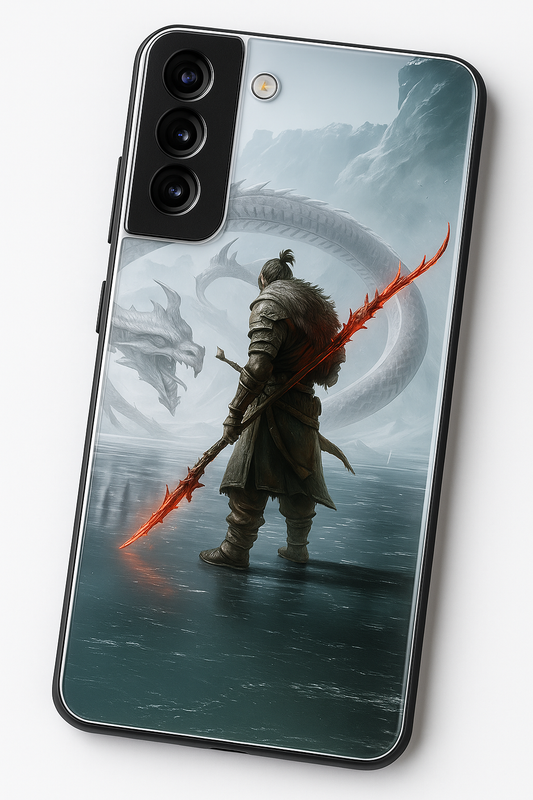 I Fear No One Premium Glass Back Cover For Galaxy S22, S23, S24, S25 Models